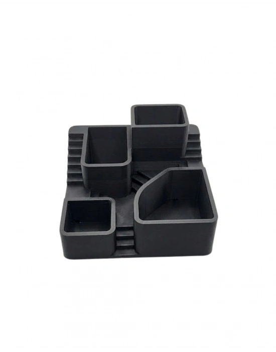 3D Baskı Kaktüs ve Sukulent Saksı Seti Çok Katlı Şık Ev Ofis Dekoru