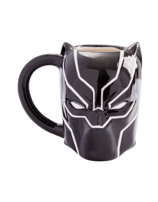 3D Black Panter Kupa Bardak