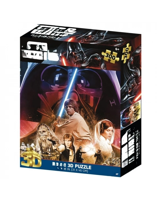 3D Clic Puzzle 300 Parça