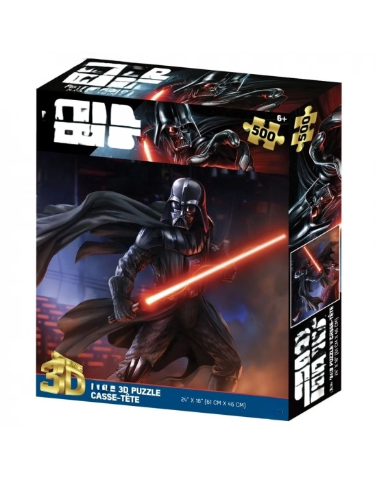 3D Clic Puzzle 500 Parça