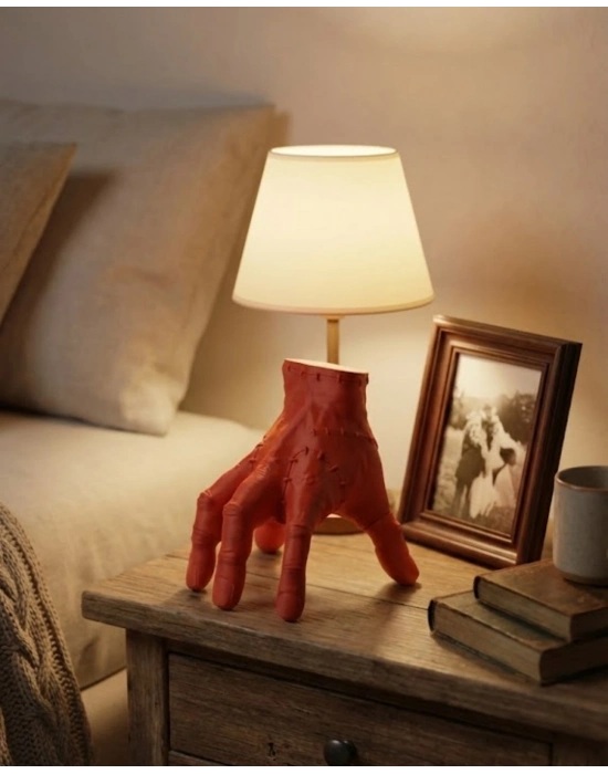 ® 3D Dekoratif El Heykeli 17x16 cm Şömine Raf Masa Üstü Aksesuar