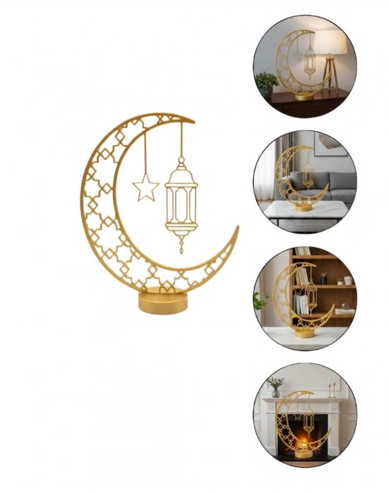 ® 3D Hilal Cami Biblo 20x20 cm Özel Tasarım Özel Baskı Ürün