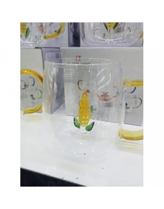 3D Mısır Figürlü Kupa Bardak