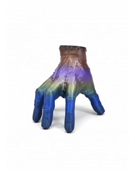 ® 3D Modern Rengarenk El Heykeli 27x22 cm Statement Dekor