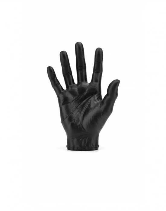 ® 3D Siyah El Dekoratif Heykel 27x22 cm Büyük Boy Modern Tasarım