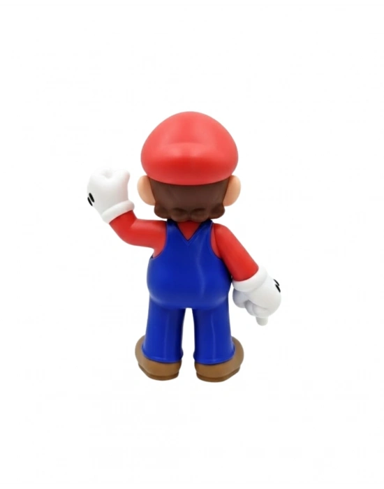 ® 3D Süper Mario Dekoratif Biblo Koleksiyonluk Oyun Karakteri Figürü