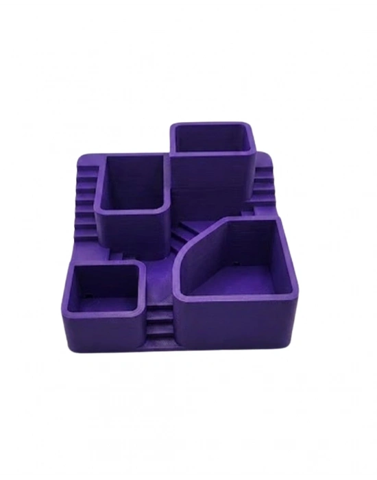 3D Tasarım Kaktüs Saksısı Çok Katlı Dekoratif Bitki Standı