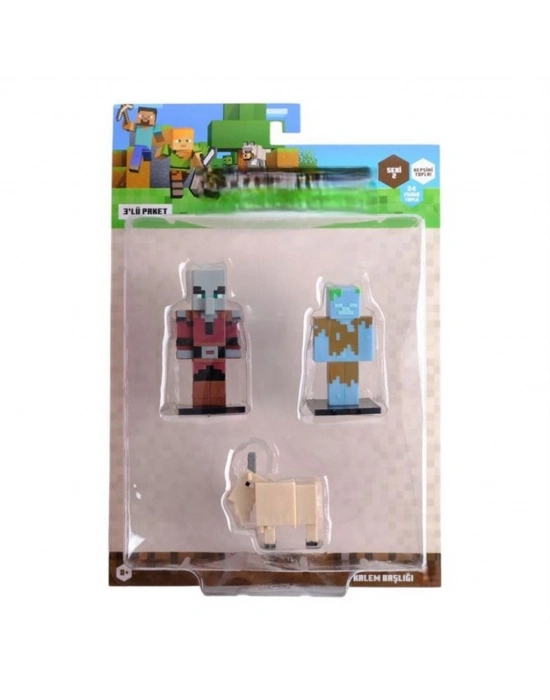 3D Toppeez 3lü Figür Seti Seri 2