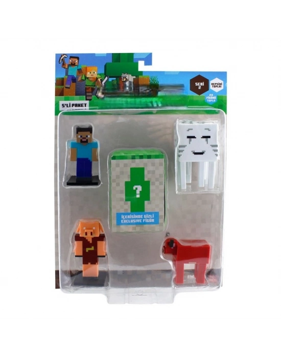 3D Toppeez 5li Figür Seti