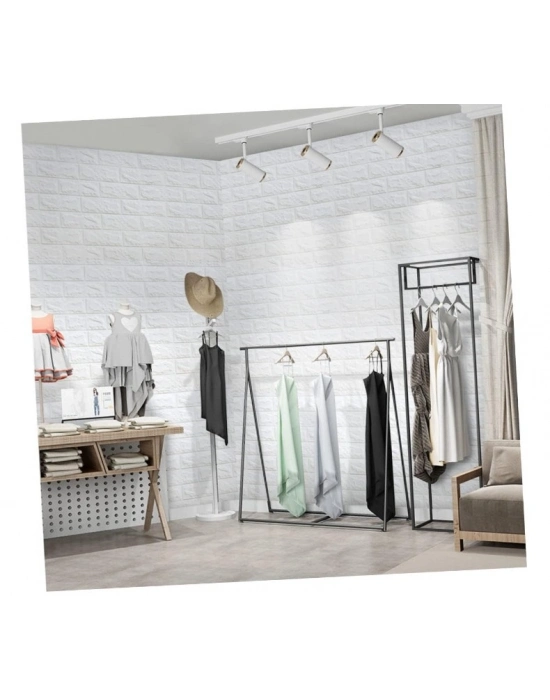 3D Tuğla Desenli Kendinden Yapışkanlı Duvar Paneli 58x38 cm