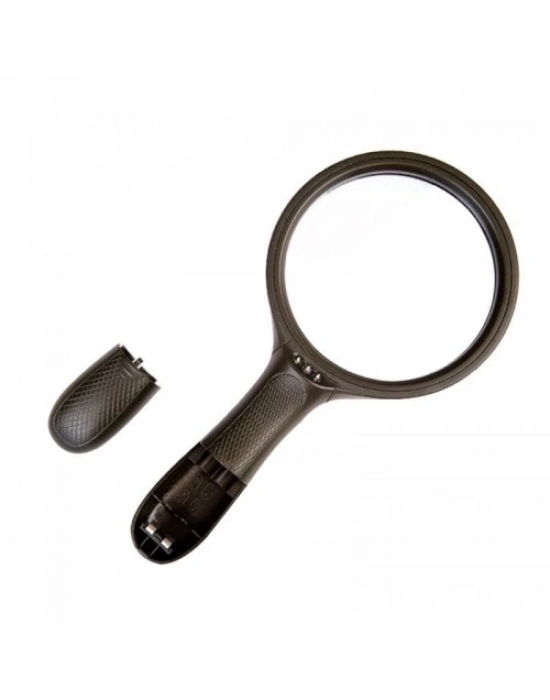 3led Işıklı,1.8x5x 138mm Lenslı Büyüteç