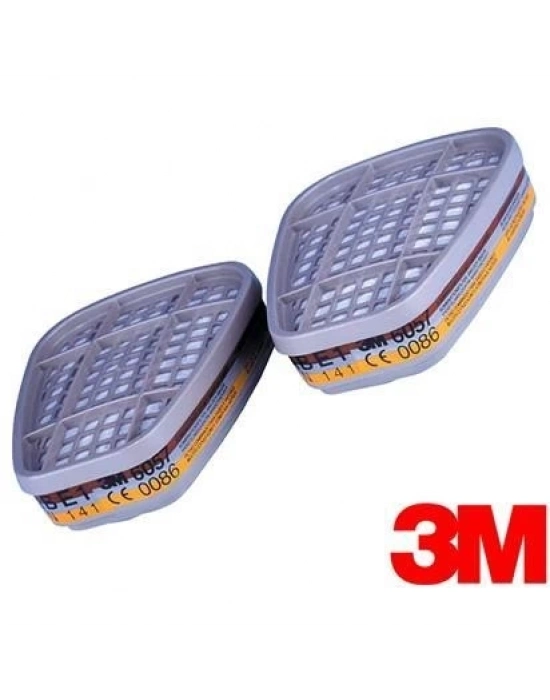 ® 3M 6057 ABE1 Organik İnorganik Asit Gaz Filtresi