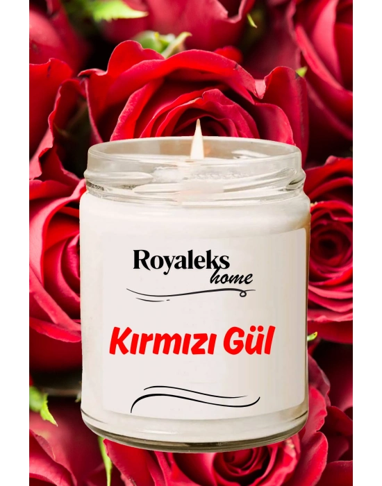 4 Adet Doğal Özel Seri Kokulu Dekoratif Kavanoz Mum 4X210 cc - Ateşli Set - RYL