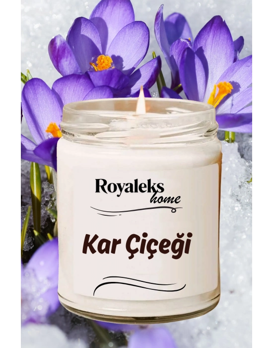 4 Adet Doğal Özel Seri Kokulu Dekoratif Kavanoz Mum 4X210 cc - Bahar Seti - RYL