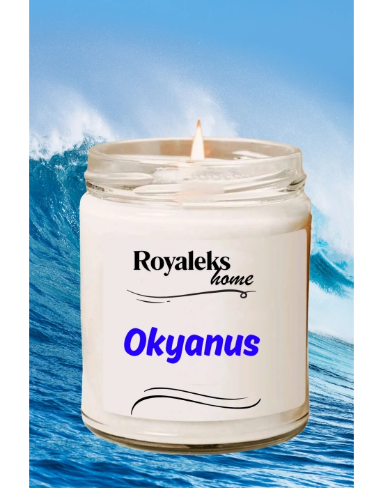 4 Adet Doğal Özel Seri Kokulu Dekoratif Kavanoz Mum 4X210 cc - Fresh Set - RYL