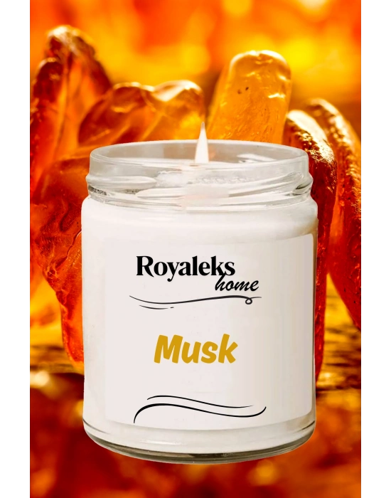 4 Adet Doğal Özel Seri Kokulu Dekoratif Kavanoz Mum 4X210 cc - Royal Set - RYL