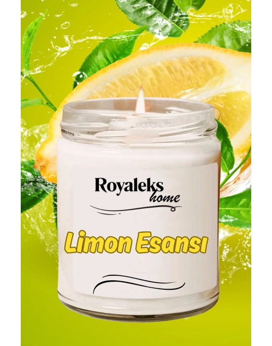 4 Adet Doğal Özel Seri Kokulu Dekoratif Kavanoz Mum 4X210 cc - Sıcak Set - RYL