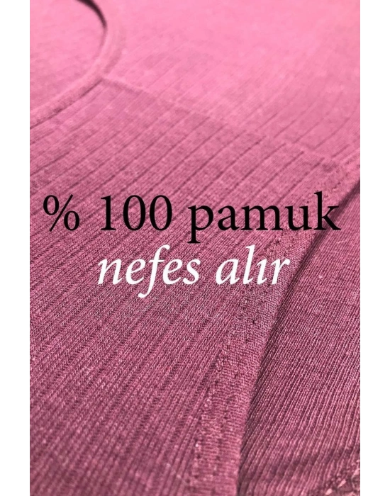 4 Adet Kadın Yüksek Bel Ribana Bato Külot S014