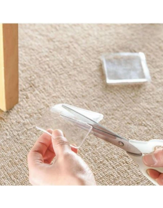 ®  4 Adet Silikon Şeffaf Koltuk Mobilya Masa Beyaz Eşya Yazıcı Koruyucu Kaydırmaz  Dayanıklı Pe