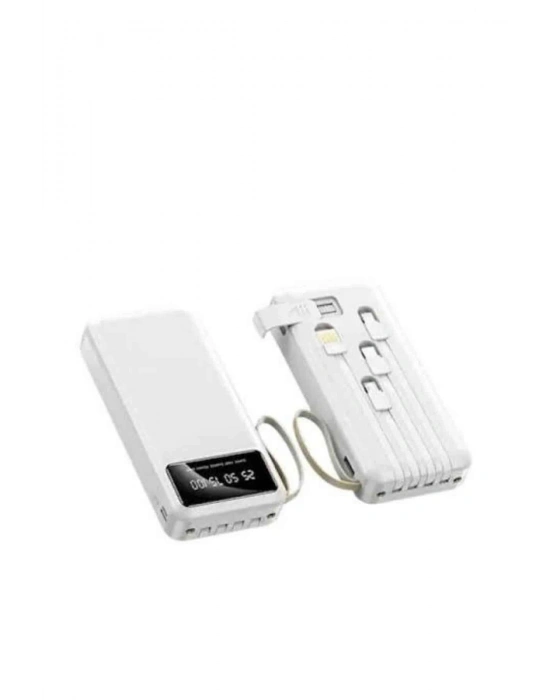 4 Çıkışlı 20.000 MAH Powerbank Taşınabilir Çoklu Giriş