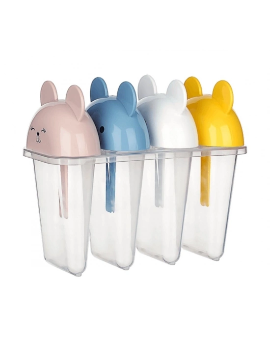 ®  4lü Kolay Şekillendirici Sevimli Çocuk Meybuz  & Dondurma Kalıbı AP-9179