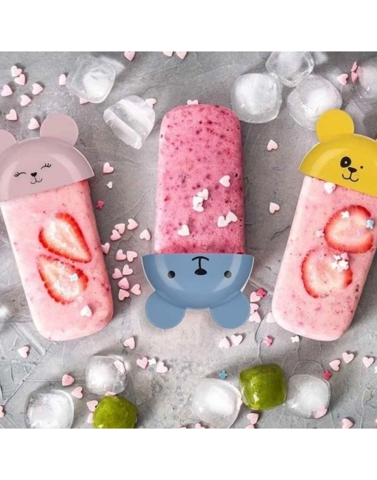 ®  4lü Kolay Şekillendirici Sevimli Çocuk Meybuz  & Dondurma Kalıbı AP-9179