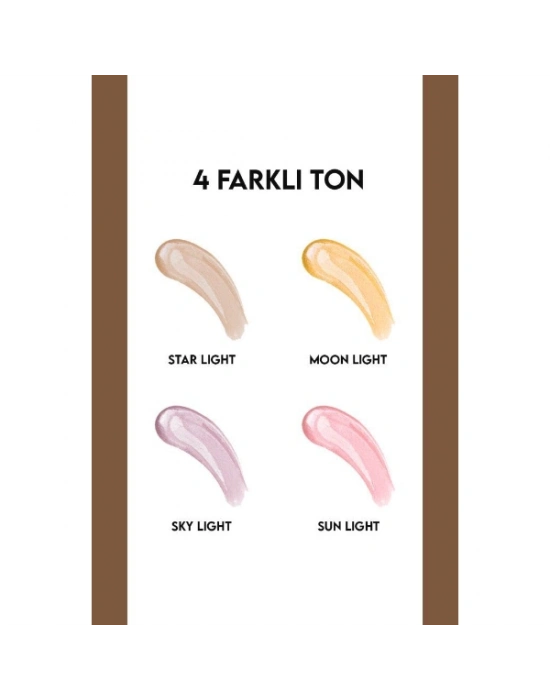 4lü Likit Highlighter Aydınlatıcı Seti