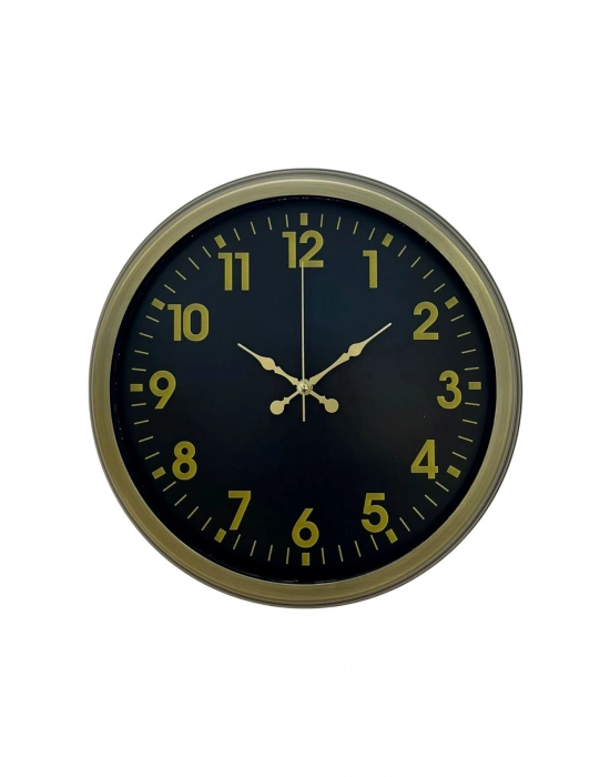 ® 40 Cm Metal Eskitme Klasik Duvar Saati