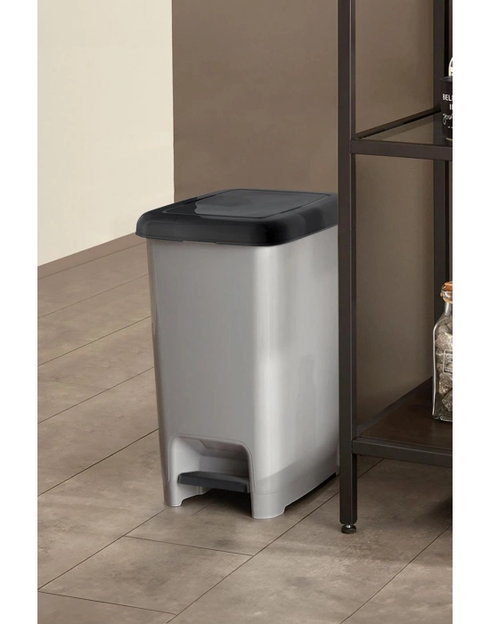 40 Litre Basmalı Çöp Kovası