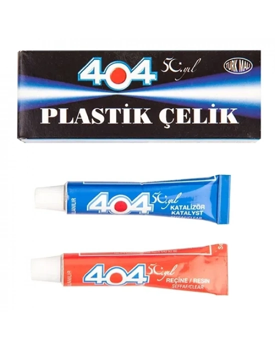 404 Plastik Çelik Kuvvetli Yapıştırıcı 16gr