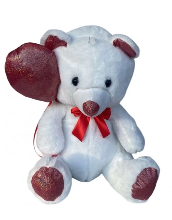 40CM PARLAK BALONLU AYI