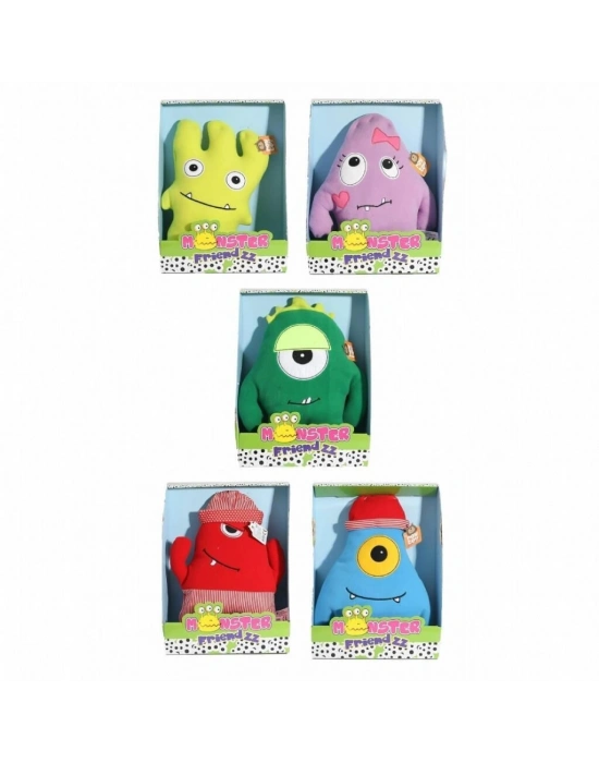 4100900 - PELUŞ MONSTER FRIEND KUTULU 8 AST