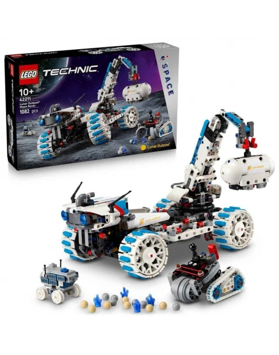 42211   Technic Lunar Outpost Ay Gezgini Uzay Aracı 1082 parça +10 yaş