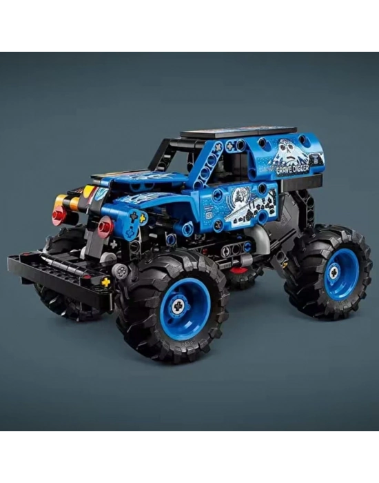 42219 Technic Monster Jam Grave Digger 263 parça +7 yaş