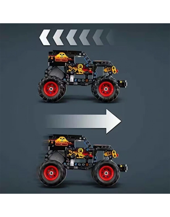 42219 Technic Monster Jam Grave Digger 263 parça +7 yaş