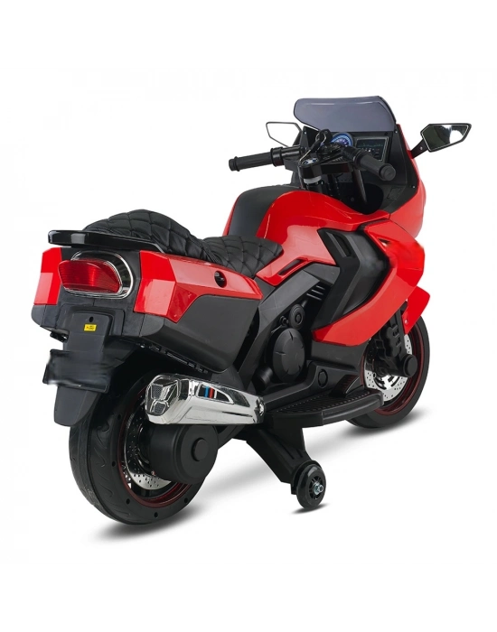 438A XMX-316 Ledli Akülü Motor 12 Volt Kırmızı