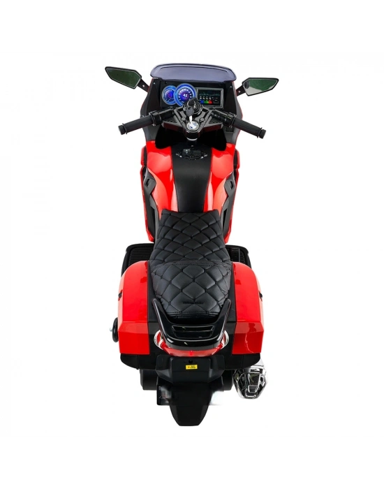 438A XMX-316 Ledli Akülü Motor 12 Volt Kırmızı