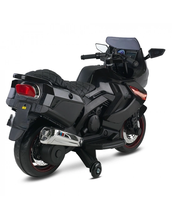 438A XMX-316 Ledli Akülü Motor 12 Volt Siyah
