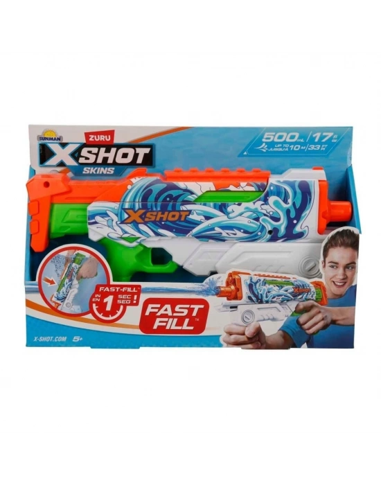 4583 X-Shot Skins Hyperload Fast Fill Su Tabancası 34 cm