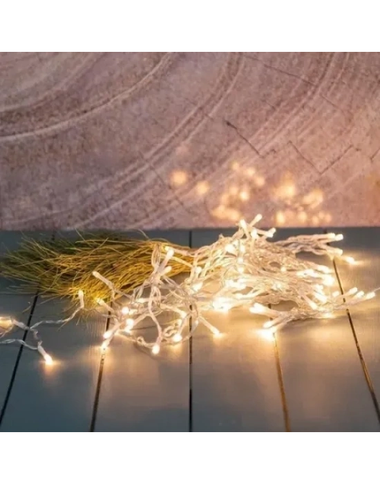 4m 120 LED Çakarlı Perde Işık