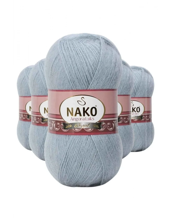 5 Adet Angora Lüks El Örgü İpi  12936