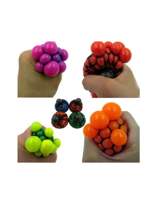 5 Adet Beyin Şekilli Stres Topu