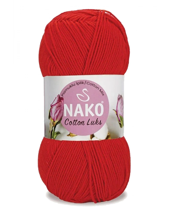 5 Adet Cotton Lüks Yelek Tunik Kazak Bluz Hırka İpi Yünü Kırmızı 97573