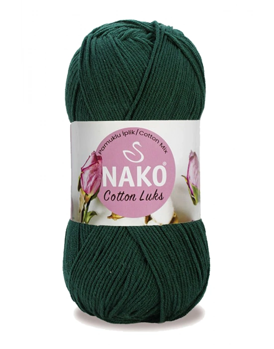 5 Adet Cotton Lüks Yelek Tunik Kazak Bluz Hırka İpi Yünü Koyu Yeşil 97580