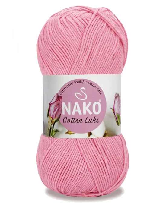 5 Adet Cotton Lüks Yelek Tunik Kazak Bluz Hırka İpi Yünü Pembe 97549