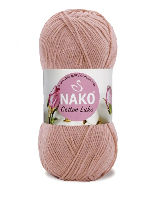 5 Adet Cotton Lüks Yelek Tunik Kazak Bluz Hırka İpi Yünü Pudra 97545