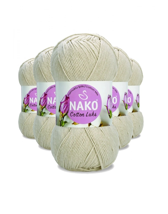 5 Adet Cotton Lüks Yelek Tunik Kazak Bluz Hırka İpi Yünü Ten 97544