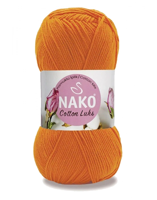 5 Adet Cotton Lüks Yelek Tunik Kazak Bluz Hırka İpi Yünü Turuncu 97552