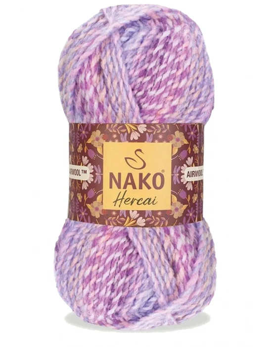 5 Adet Hercai Ebruli Hırka Kazak Atkı Bere El Örgü İpi Yünü 28165