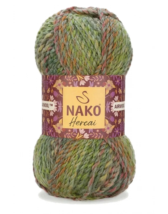 5 Adet Hercai Ebruli Hırka Kazak Atkı Bere El Örgü İpi Yünü 28178